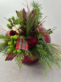 Christmas Ornament Arrangement