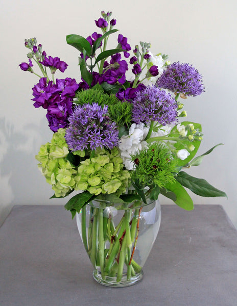 Lazy Day Lavender Fresh Floral Arrangement