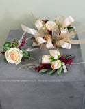 Fresh Floral Fashion Corsage, Boutonniere & Ring Set: Save the last Dance